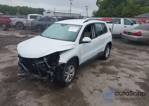 2016 Volkswagen Tiguan S from USA, damaged, VIN WVGBV7AX0GW594834
